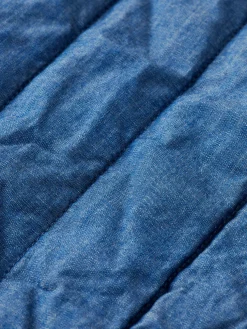 Reversible Chambray Bomber Jacket