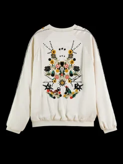 Reversible Embroidered Bomber Jacket