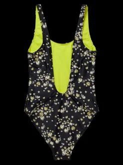 Reversible Printed Swimsuit