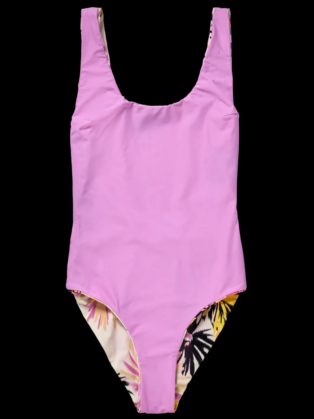 Reversible Printed Swimsuit