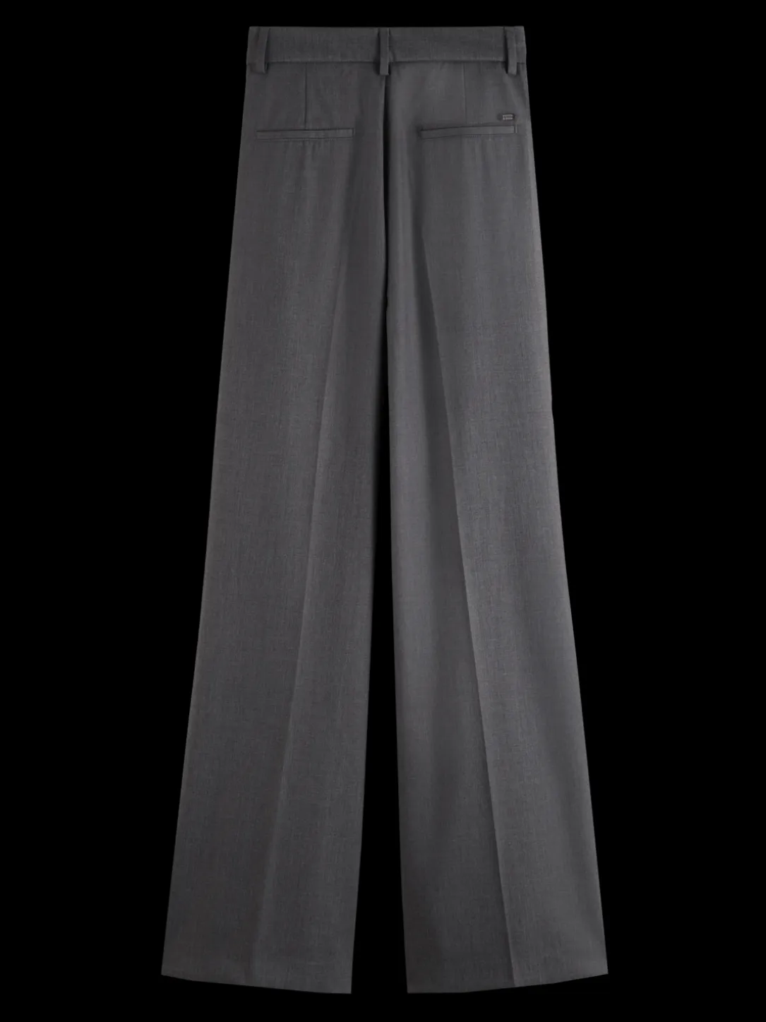 Rose Pleated High-Rise Wide Leg Pant