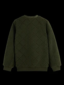 Shearling Cardigan Jacket