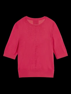 Short Sleeved Crew Neck Pullover