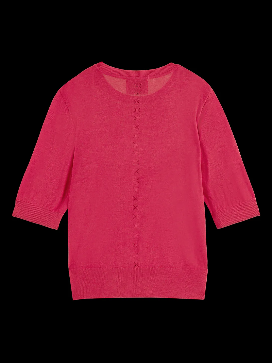 Short Sleeved Crew Neck Pullover