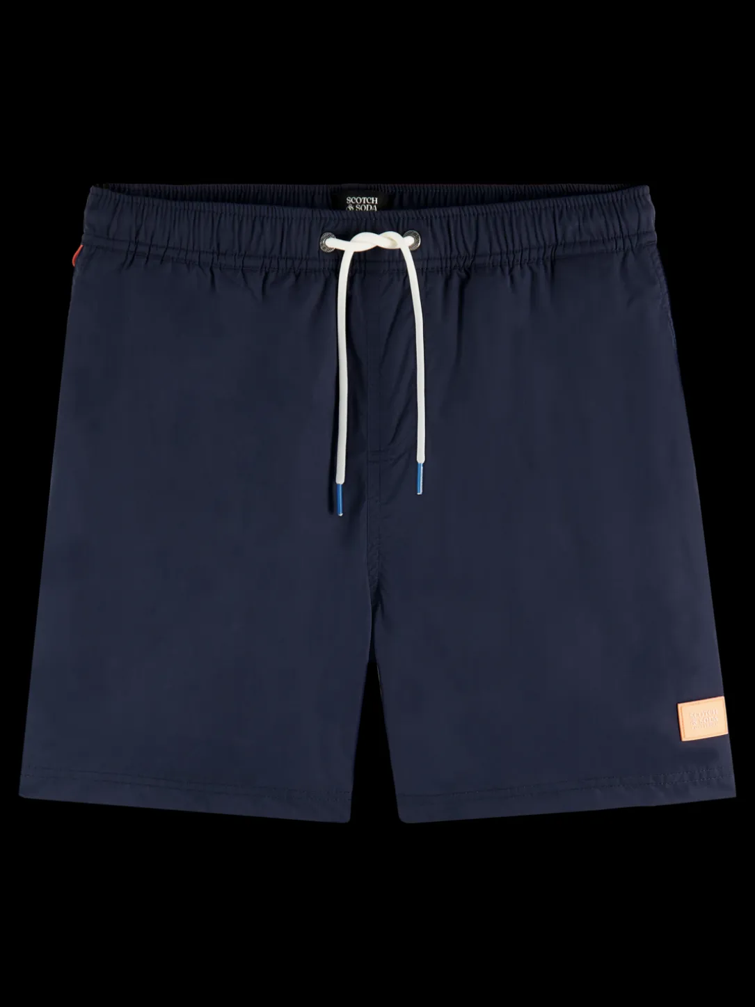 Short-Length Printed Swim Shorts
