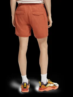 Short-Length Printed Swim Shorts