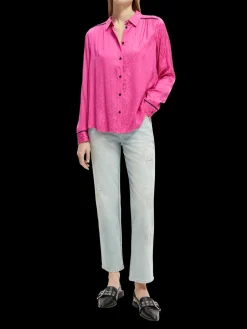 Slim Fit Piped Shirt