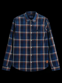 Slim-Fit Yarn-Dyed Checked Shirt
