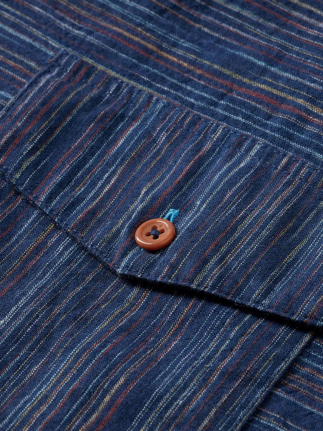Spaced-Out Horizontal Stripe Shirt