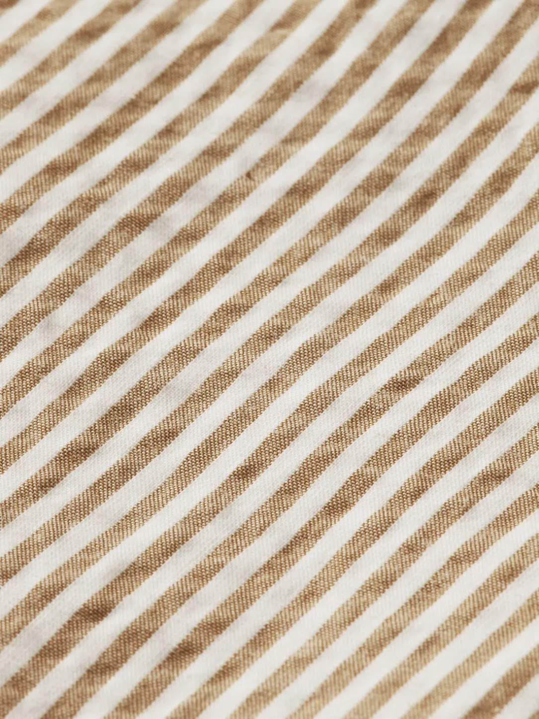 Striped Single-Breasted Blazer