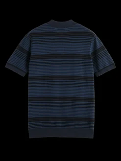 Structure Knitted Polo