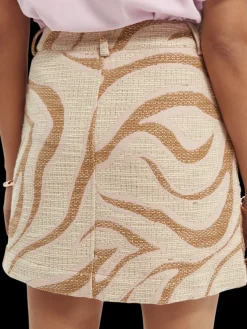 Structured Mini-Skirt