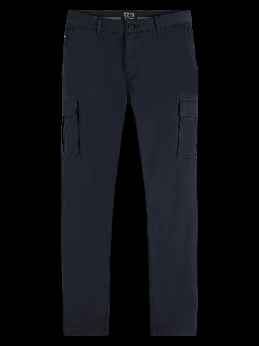 Stuart Regular Slim Fit Cargo Trousers