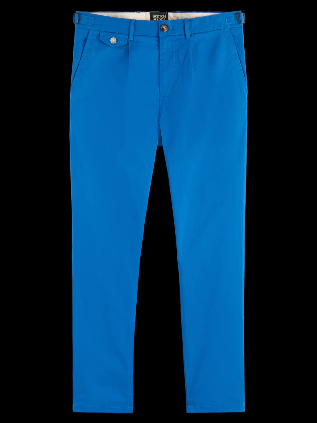 The Blake Regular Slim Fit Pleated Chino