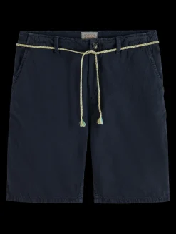 The Fave Garment-Dyed Linen-Blended Shorts