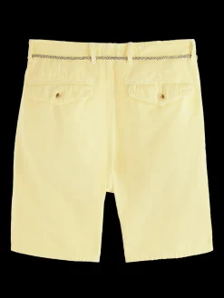 The Fave Garment-Dyed Linen-Blended Shorts
