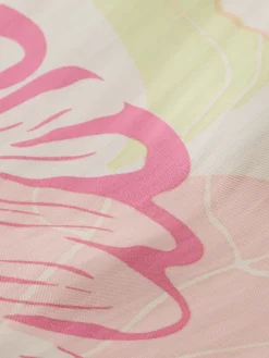 The Gia Mid-Rise Wide-Leg Printed