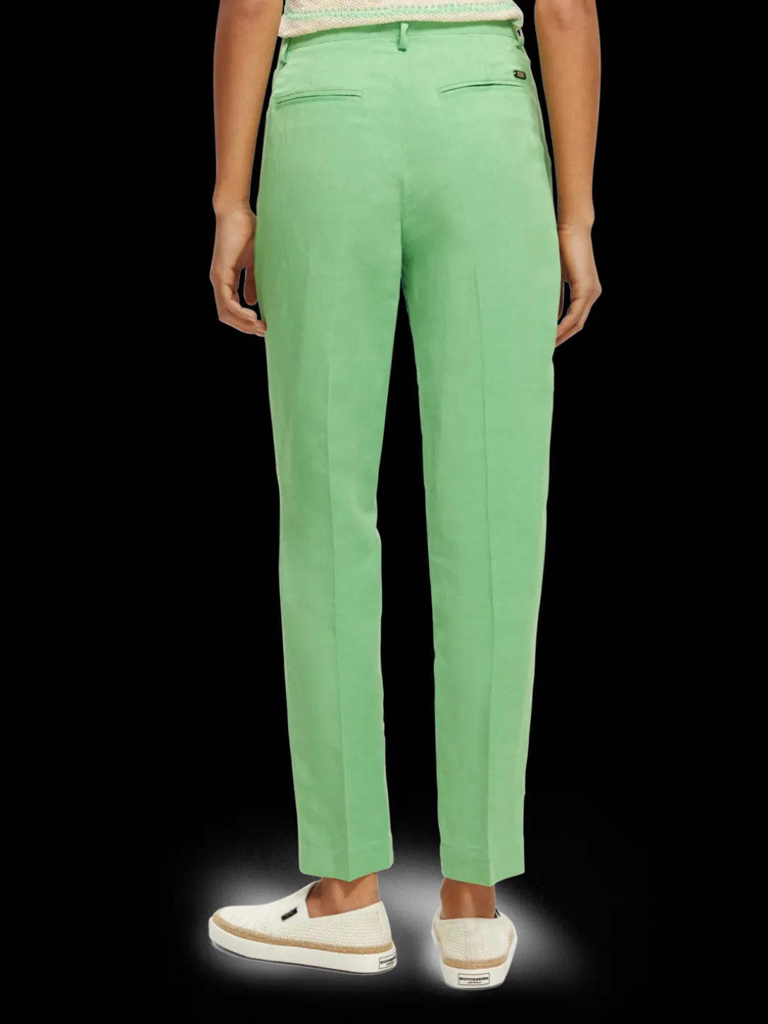 The Lowry Mid-Rise Slim Fit Trousers