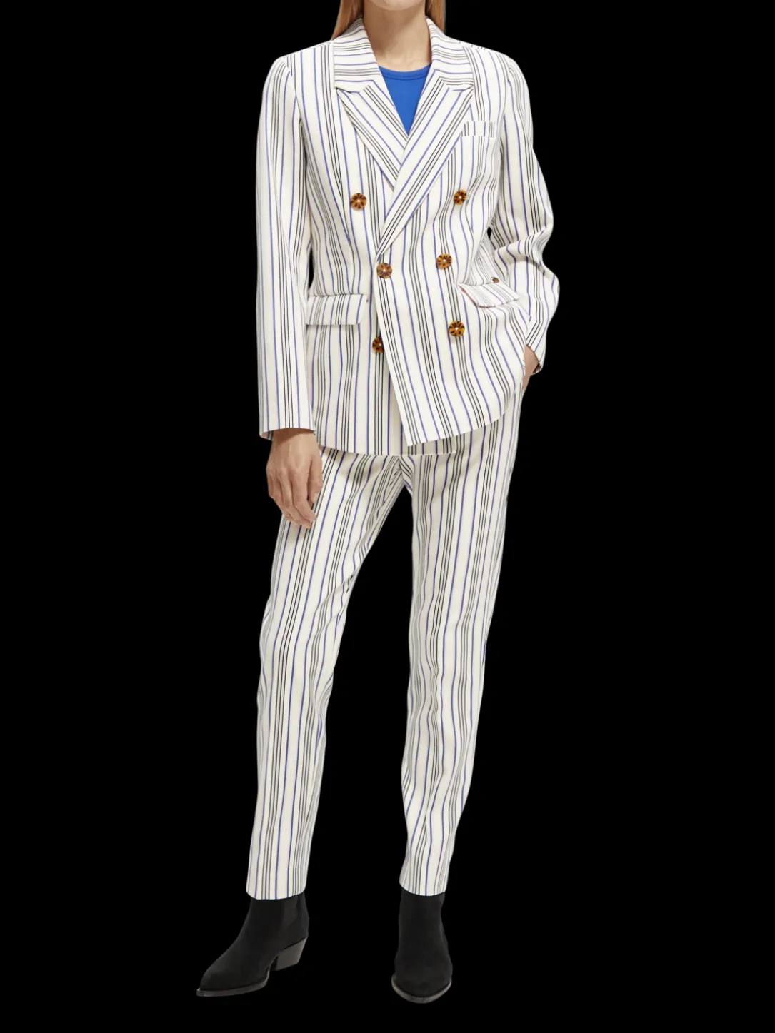 The Lowry Mid-Rise Slim Fit Trousers