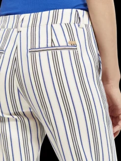 The Lowry Mid-Rise Slim Fit Trousers