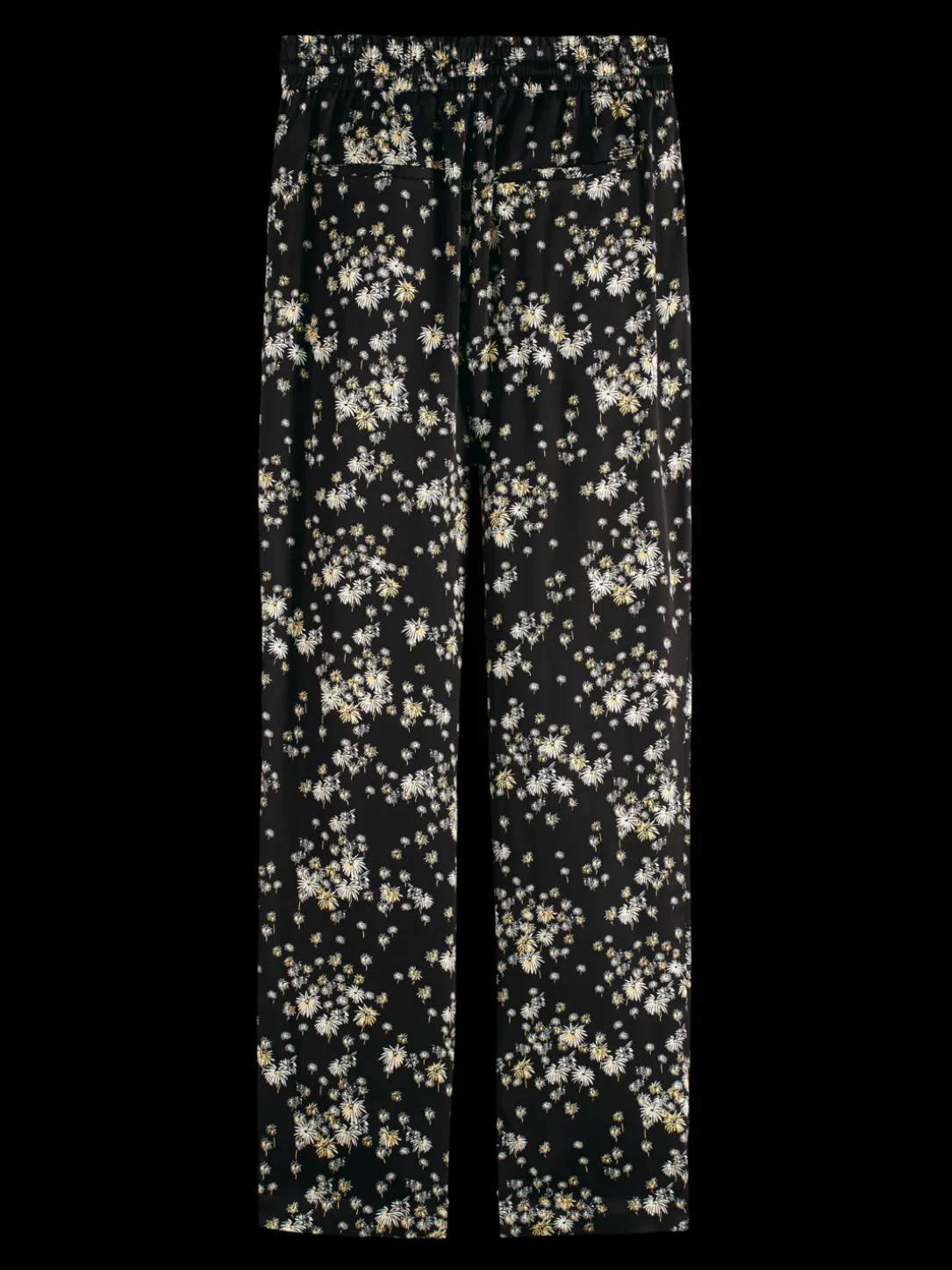 The Nina Mid-Rise Printed Tapered Trousers