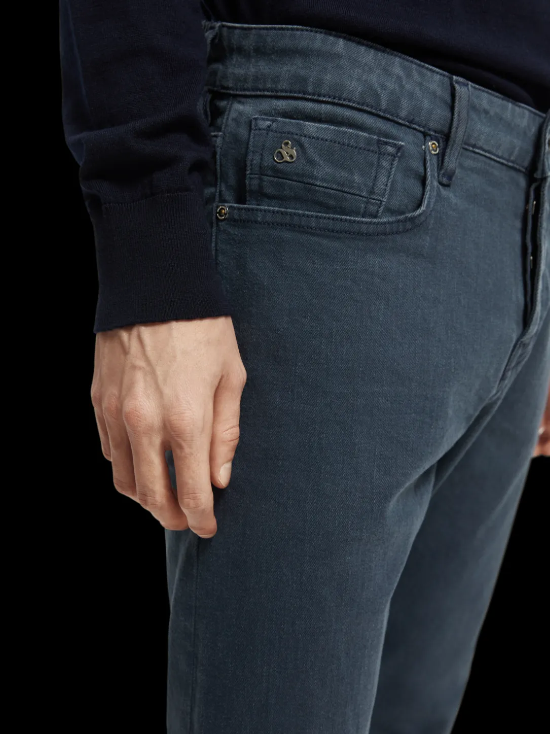 The Ralston Regular Slim Fit Grey Toned Jeans