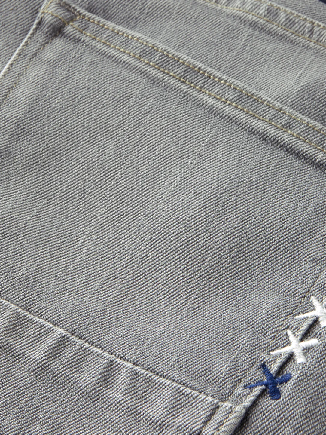 The Skim Super-Slim Fit Grey Toned Jeans