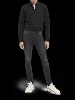 The Skim Super-Slim Fit Grey Toned Jeans