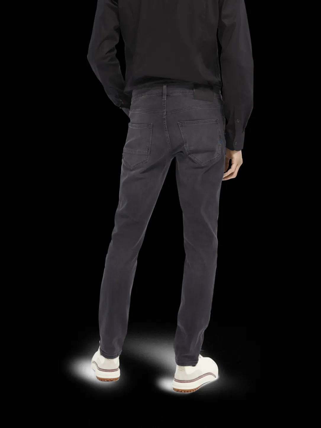 The Skim Super-Slim Fit Grey Toned Jeans
