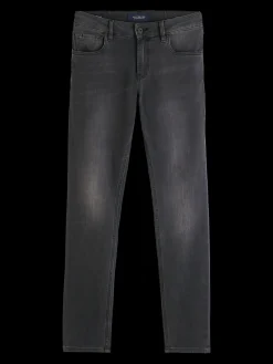 The Skim Super-Slim Fit Grey Toned Jeans