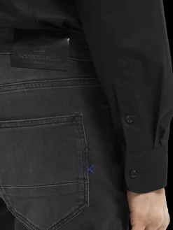 The Skim Super-Slim Fit Grey Toned Jeans