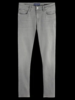 The Skim Super-Slim Fit Grey Toned Jeans