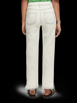 The Sky High-Rise Straight Leg Jeans
