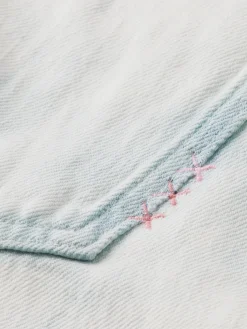 The Sky High-Rise Straight Leg Jeans