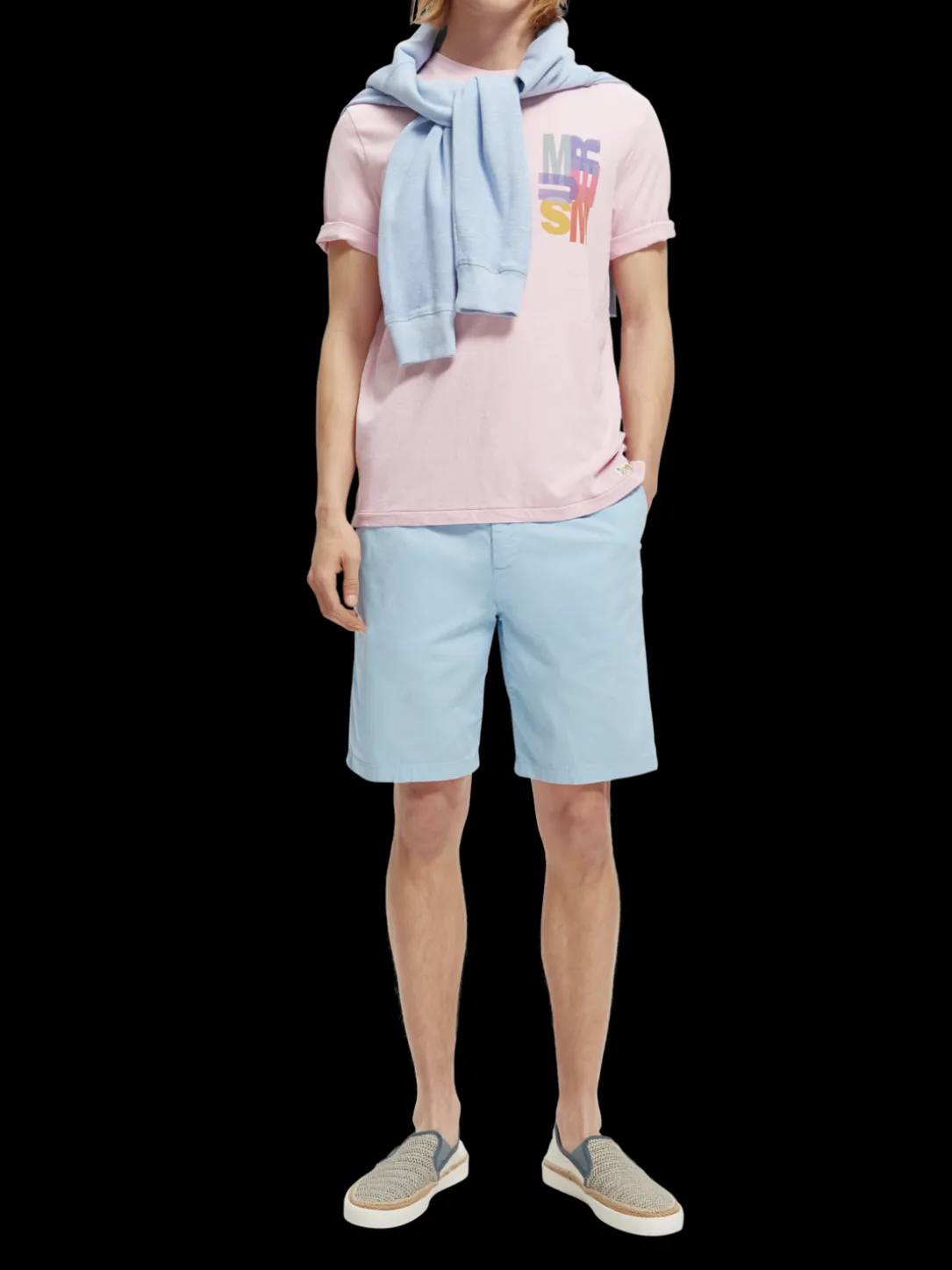 The Stuart Garment-Dyed Chino Shorts
