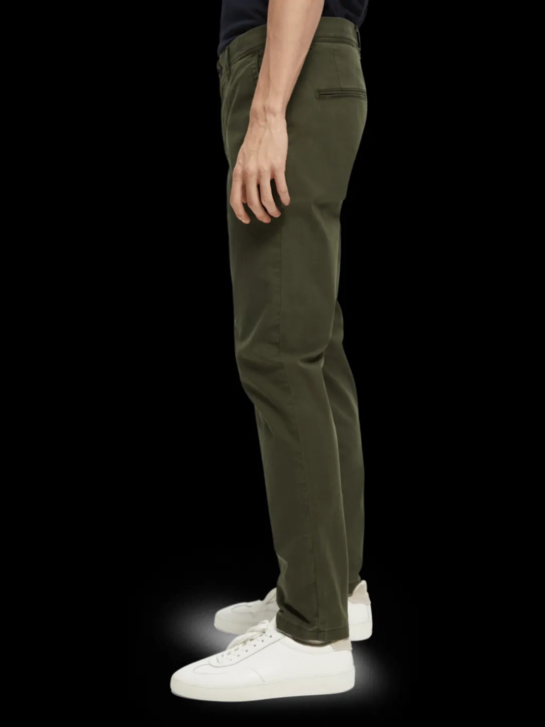 The Stuart Regular Slim Fit Organic Cotton Chino