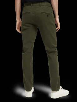 The Stuart Regular Slim Fit Organic Cotton Chino