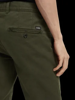 The Stuart Regular Slim Fit Organic Cotton Chino