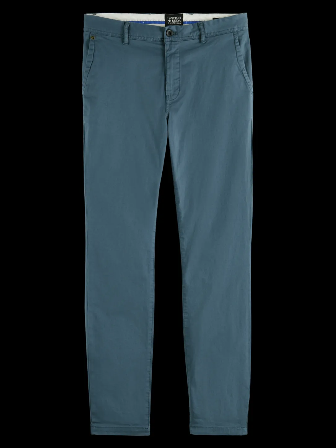 The Stuart Regular Slim Fit Organic Cotton Chino