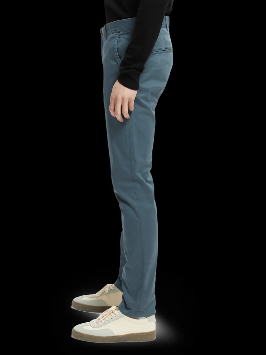 The Stuart Regular Slim Fit Organic Cotton Chino