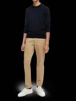 The Stuart Regular Slim Fit Organic Cotton Chino