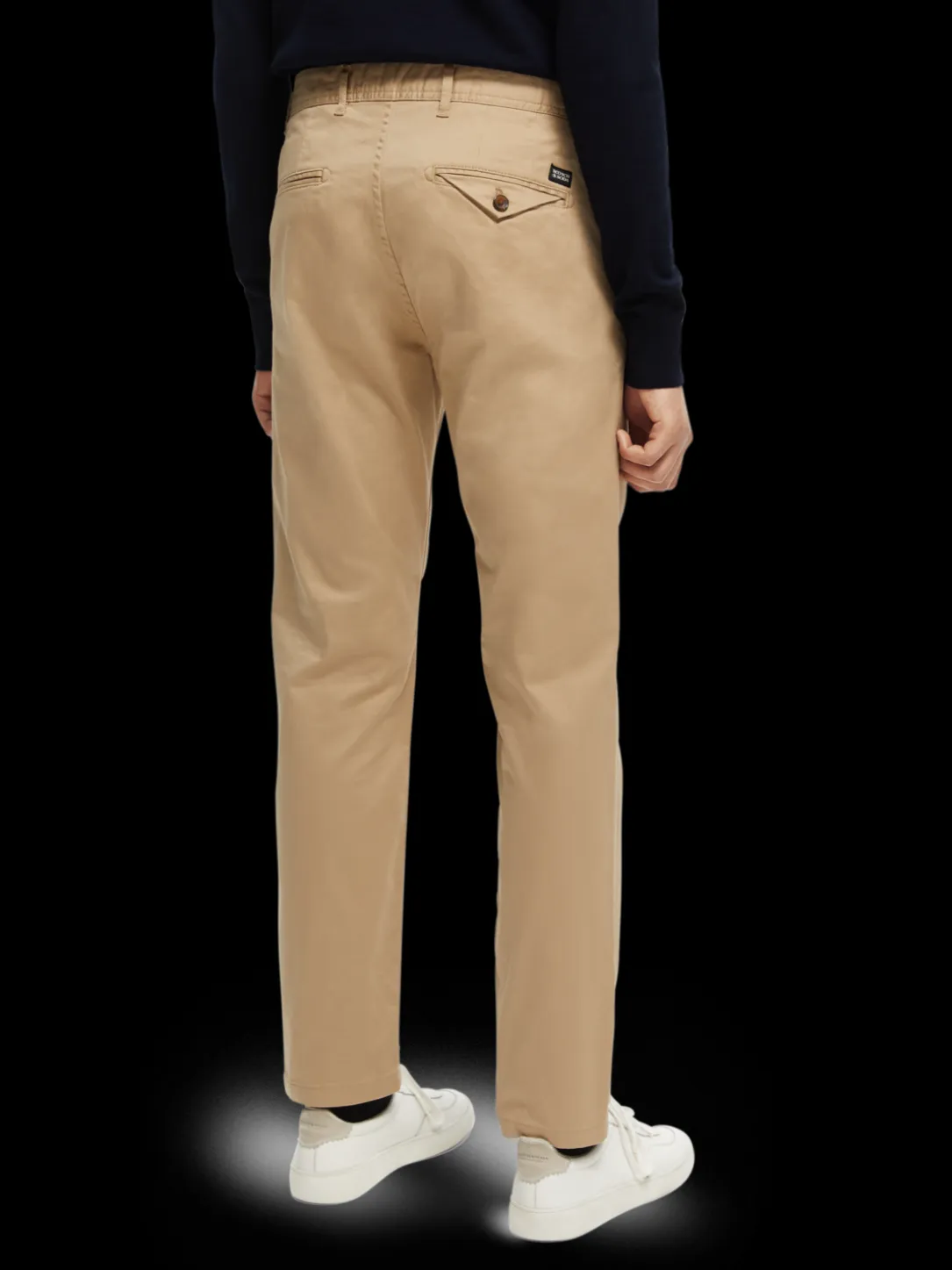 The Stuart Regular Slim Fit Organic Cotton Chino