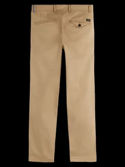 The Stuart Regular Slim Fit Organic Cotton Chino