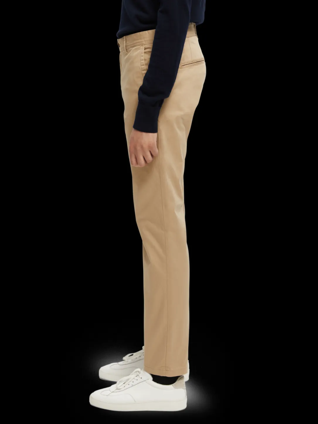 The Stuart Regular Slim Fit Organic Cotton Chino