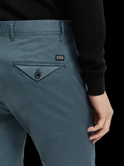 The Stuart Regular Slim Fit Organic Cotton Chino