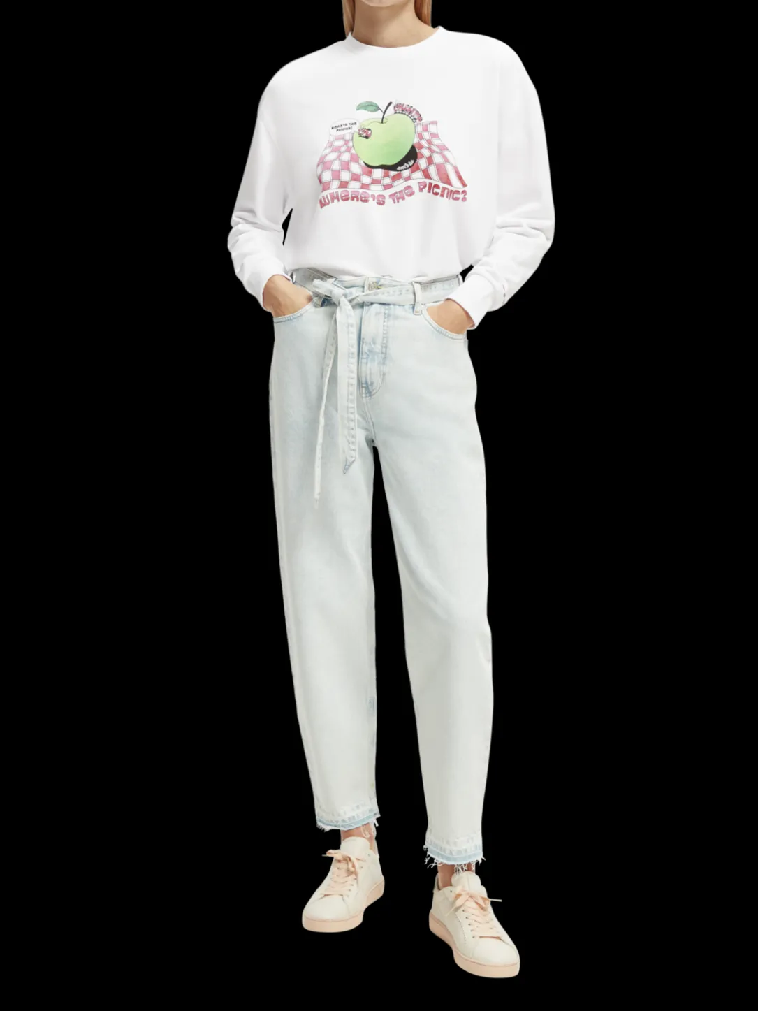 The Tide High-Rise Balloon Fit Jeans