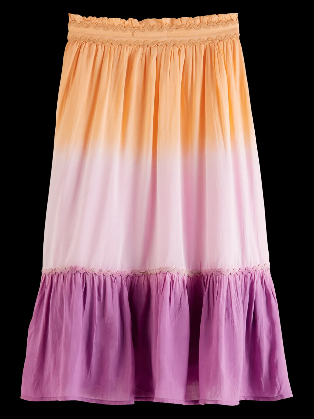 Tie-Dye Midi Skirt
