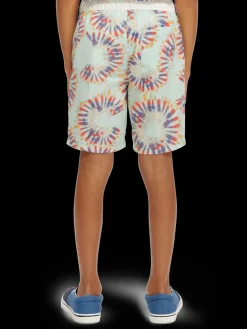 Tie-Dye Printed Swim Shorts