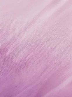 Tie-Dye V-Neck Kaftan Mini Dress