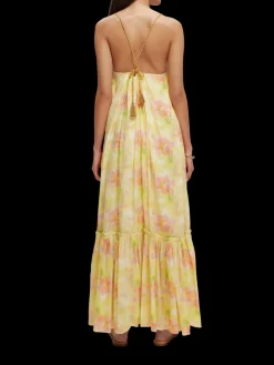 Tiered Strap Maxi Dress